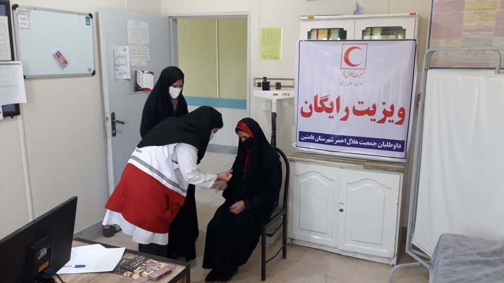 اعزام کاروان سلامت به شهرستان فامنین